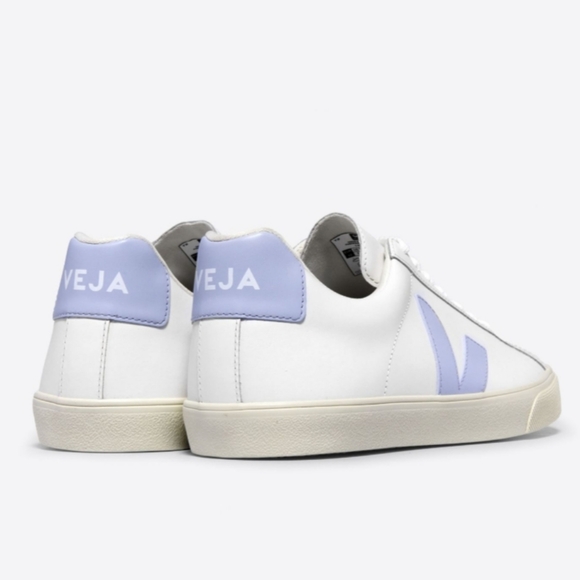 VEJA Esplar Leather Sneakers White Swan - Picture 3 of 8